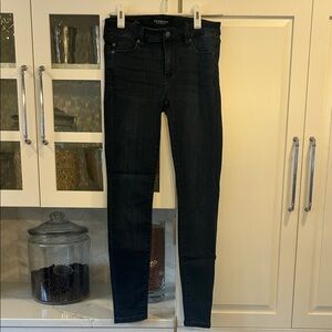 Liverpool Jeans Company Women's Skinny Jeans in Black Wash
